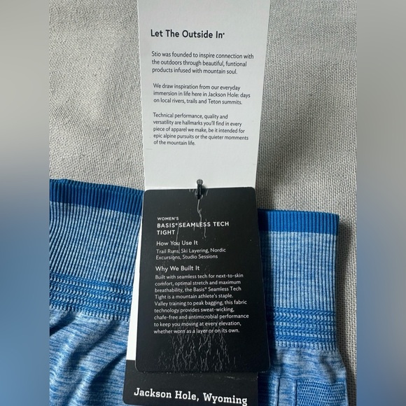 STIO Basis Seamless Tech Tight New Leggings - Picture 8 of 9